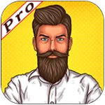 beard pro photo editor android application logo